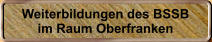 Weiterbildungen des BSSB im Raum Oberfranken