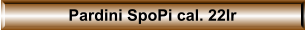 Pardini SpoPi cal. 22lr