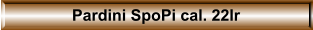Pardini SpoPi cal. 22lr