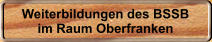 Weiterbildungen des BSSB im Raum Oberfranken