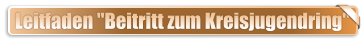 Leitfaden "Beitritt zum Kreisjugendring"